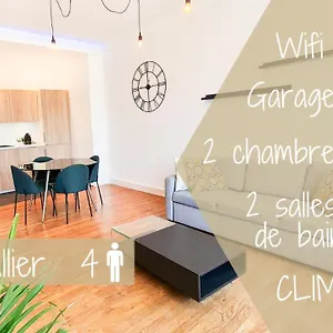  Appartement Le Vallier - Spacieux - Garage/clim